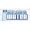 Signmission Ice Cold Water Banner Heavy Duty 13 Oz Vinyl with Grommets B-96 Ice Cold Water - alternate 1